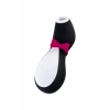 Nevamel® Satisfyer Penguin Vakum Dalgası Klitoris Vibratörü, Silikon, Siyah, 11,5 Cm
