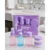 Nevamel® Şeffaf Seyahat Dolum Şişesi Seti 5 Parça Kozmetik Organizer