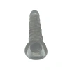 Nevamel® Şeffaf Silikon Vantuzlu Realistik Gerçekçi 23Cm Dildo