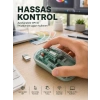Nevamel® Şeffaf Tasarımlı Bluetooth Kablosuz Mouse Pilli Kullanım Yeni Nesil
