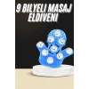 Nevamel® Selülit Giderici Masaj Eldiveni 9 Bilyeli Palm Masaj Eldiven Tam Vücut