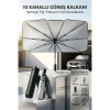 Nevamel® Şemsiye Tipi Araç Güneşliği Katlanabilir Oto Ön Cam Güneşlik 10 Telli UV Korumalı 723210