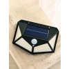 Nevamel® Sensörlü Solar Bahçe Lambası Geniş Açılı LED Aydınlatmalı Balkon Garaj ve Bahçe Işığı