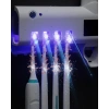 Nevamel® Sensörlü UV Sterilize Diş Fırçası Tutucu ve Macun Sıkma Aparatı