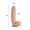 Nevamel® Sensualism 21Cm Kıkırdaklı Gerçekçi Dildo