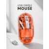 Nevamel® Sessiz Kablosuz USB Girişli Mouse Fare Yüksek Performanslı