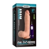 Nevamel® Shequ Adam Vibrating Realistik Vantuzlu Titreşimli Dildo 21 Cm