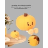 Nevamel® Silikon Pumpkin Night Light Telefon Tutuculu LED Lamba