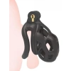 Nevamel® Siyah Ayarlanabilir Metal Penis Kafesi S Beden