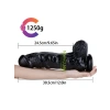 Nevamel® Siyah Gerçekçi Vantuzlu Testisli Dildo 31Cm