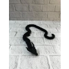Nevamel® Siyah Hareketli Ejderha Figürü Esnek Gövdeli Dekoratif Tasarım 60 cm