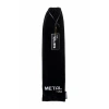 Nevamel® Siyah-Kahverengi Tilki Kuyruğu Olan Metal Anal Kovanı, Metal, Gümüş, 45 Cm, Ø 2,7 Cm