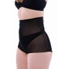 Nevamel® Siyah Mi Emay 2706 Lazer Tül Toparlayıcı Slip Hayalet Külot Korse (Kod:2706)