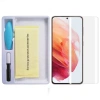 Nevamel SM Galaxy S21 Full Uv Liquid+uv Işık 3DKırılmaz Cam Ekran Koruyucu-(5775)