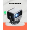 Nevamel® Smart Projector Android TV Yüksek Parlaklık Ev Sineması