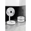 Nevamel® Soğutucu Vantilatör Telefon Standlı Mini Fan