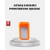 Nevamel Solar Powerbank 10000 mAh LED Kamp Lambalı Taşınabilir Şarj Cihazı