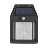 Nevamel® Solar Rustik Ampullü Duvar Lambası - Gün Işığı