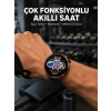 Nevamel® Spor ve Sağlık Takipli Akıllı Saat Kablosuz Şarj Yeni Nesil