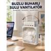 Nevamel® Spreyli Mini Masaüstü Fan | 500ML Su Hazneli 3 Kademeli Soğutucu Yeni Nesil