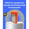 Nevamel Suya Dayanıklı Güneş Paneli Destekli Powerbank ve Işıldak