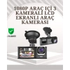 Nevamel TA-01 1080P Ön 720P Arka ve İç Kamera Sistemli DVR