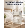 Nevamel® Taşınabilir 3ü 1 Arada Mini Fan | Nemlendirici + Soğutucu + Gece Lambası Yeni Nesil