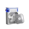 Nevamel® Taşınabilir 3ü 1 Arada Mini Fan | Nemlendirici + Soğutucu + Gece Lambası Yeni Nesil