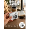 Nevamel® Taşınabilir Cep Boy Dijital Kamera LED Işıklı 1080P Video Çekim Yeni Nesil