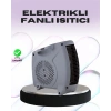 Nevamel® Taşınabilir Fanlı Isıtıcı Elektrikli Termik Korumalı Oda Isıtıcı