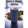 Nevamel Taşınabilir Kahve & Baharat Öğütücü Kolay Temizlenebilir ve Uzun Ömürlü Paslanmaz Çelik