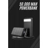 Nevamel Taşınabilir Powerbank 50.000 mAh 4 Girişli Hızlı Şarj Led Göstergeli Fenerli Şarj