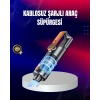 Nevamel® Taşınabilir Şarjlı El Süpürgesi Çok Yönlü Temizlik 5 Başlıklı Numaratör Hediyeli