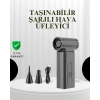 Nevamel® Taşınabilir Şarjlı Güçlü Hava Üfleme Aleti Çok Yönlü Kullanım