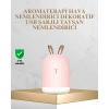 Nevamel Tavşan Kulak Tasarımlı 200 ml USB Aroma Difüzör ve Hava Nemlendirici