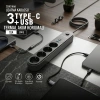 Nevamel® Termal Akım Korumalı 4 Prizli USB Girişli Uzatma Kablosu