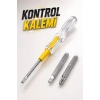 Nevamel® Test Cihazı Kontrol Kalemi Çift Başlıklı Şeffaf Elektrik Testi
