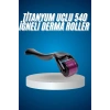 Nevamel Titanyum Uçlu Derma Roller 540 İğneli 1 mm Gözenek Azaltıcı Akne İzlerine Uygun