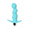 Nevamel® Todo Bland Anal Vibratör, Silikon, Mavi, 12 Cm, Ø 2,8 Cm