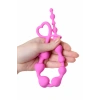 Nevamel® Todo Long Sweety Anal Zinciri, Silikon, Pembe, 34 Cm, Ø 2,7 Cm