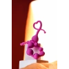 Nevamel® Todo Long Sweety Anal Zinciri, Silikon, Pembe, 34 Cm, Ø 2,7 Cm