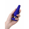 Nevamel® Todo Slassic Anal Kılıf, Boyut M, Silikon, Mavi, 11,5 Cm, Ø 3,7 Cm