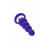 Nevamel® Todo Twisty Anal Plug, Silikon, Mor, 14 Cm, Ø 3,2 Cm