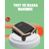 Nevamel® Tost Makinesi 4 Dilim Kapasite 1500 Watt Hızlı Isıtma
