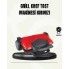 Nevamel® Tost Makinesi Geniş Kapasiteli Çıkarılabilir Plaka Üç Kademeli Isı Ayarlı