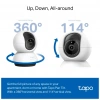 Nevamel® TP-LINK Tapo TC72 (C220) 2K QHD 40Mpix İç Mekan WiFi 9Mt. Gece Görüşü 360 Dönüş İki Yönlü Ses Güvenlik Yapay Zeka Destekli Kamera(1923)