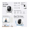 Nevamel® TP-LINK Tapo TC74 (C230) 3K 50Mpix İç Mekan WiFi 12Mt. Gece Görüşü 360 Dönüş İki Yönlü Ses Güvenlik Yapay Zeka Destekli Kamera(1923)