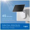 Nevamel® TP-LINK Tapo TC82 KIT (C410 KIT) 2K 30Mpix Dış Mekan IP65 WiFi 9Mt. Renkli Gece Görüşü İki Yönlü Ses Güneş Enerjili Güvenlik Kamerası Kiti(1923)