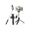 Nevamel Tripod Selfie Çubuğu Bluetooth Kumandalı Kablosuz Led Işıklı