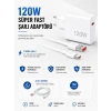 Nevamel® Turbo 120W Hızlı Şarj Cihazı Type-C Kablolu